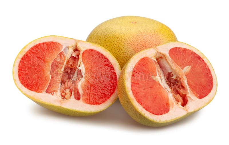 Sliced yellow grapefruit stock photo. Image of closeup 230456420