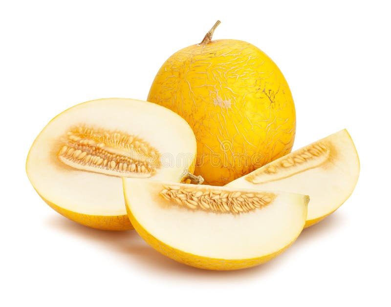Sliced yellow melon stock image. Image of antioxidant 262872499