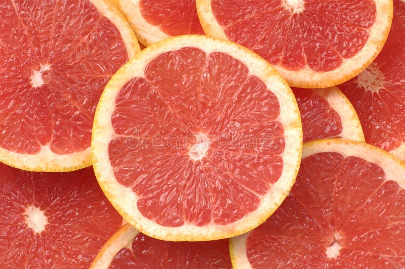 Slices Grapefruit