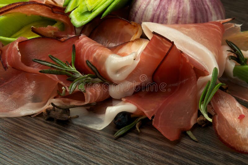 Slices of Jamon