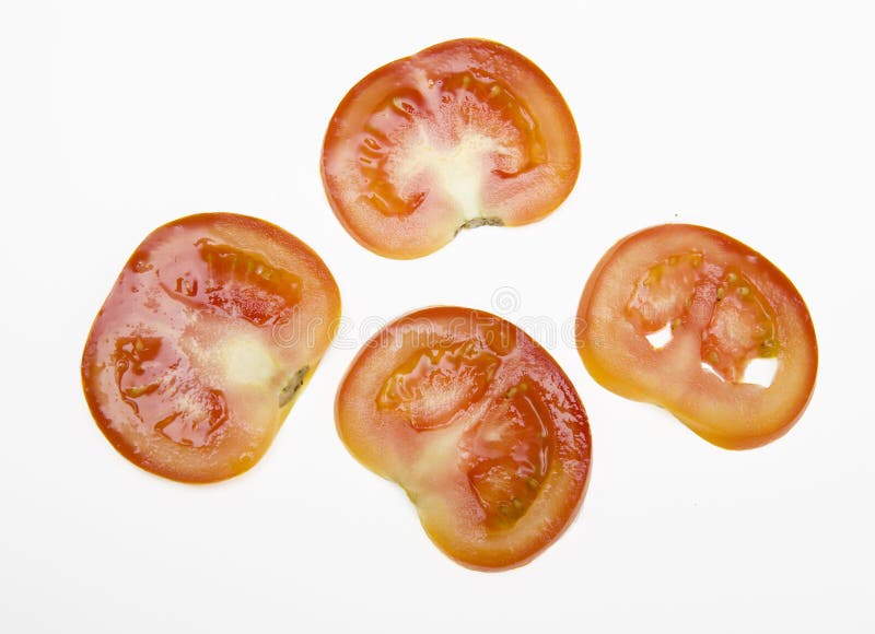 Slices of tomato