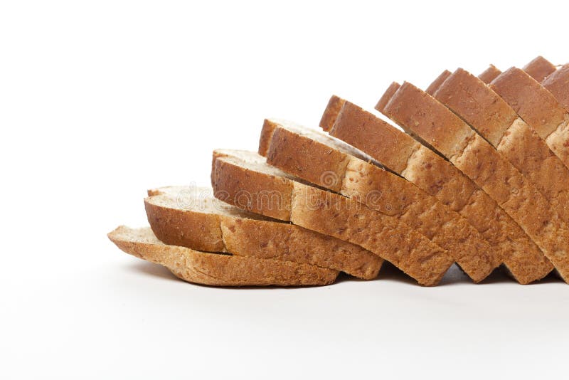 Slices of wheat bread