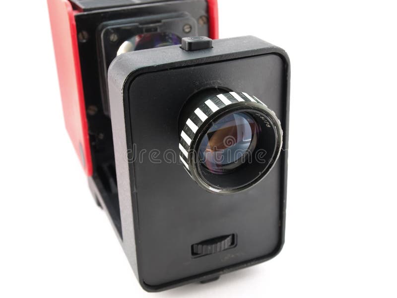 Slide projection apparatus stock image. Image of technology 11723255