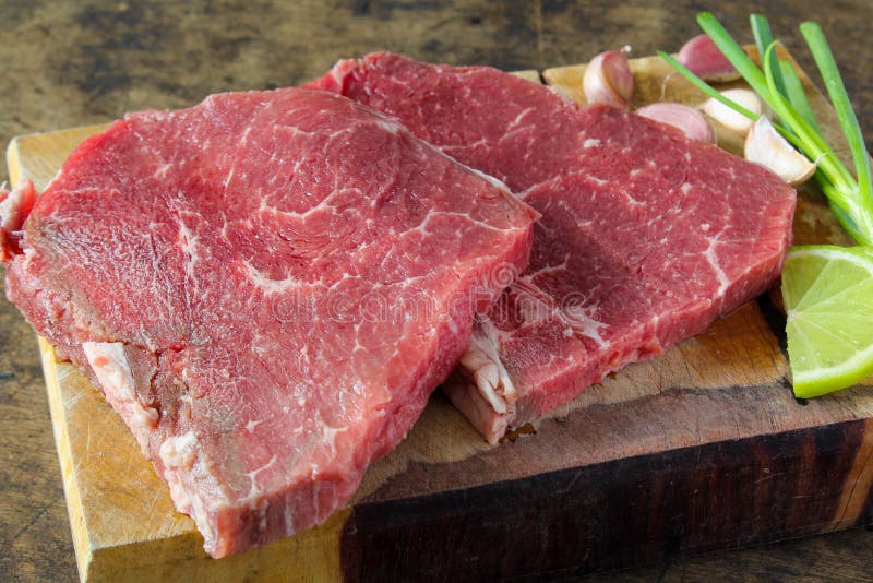 Slide top round beef royalty free stock image Slide top round beef royalty free stock image