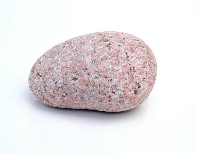 Slightly red pebble