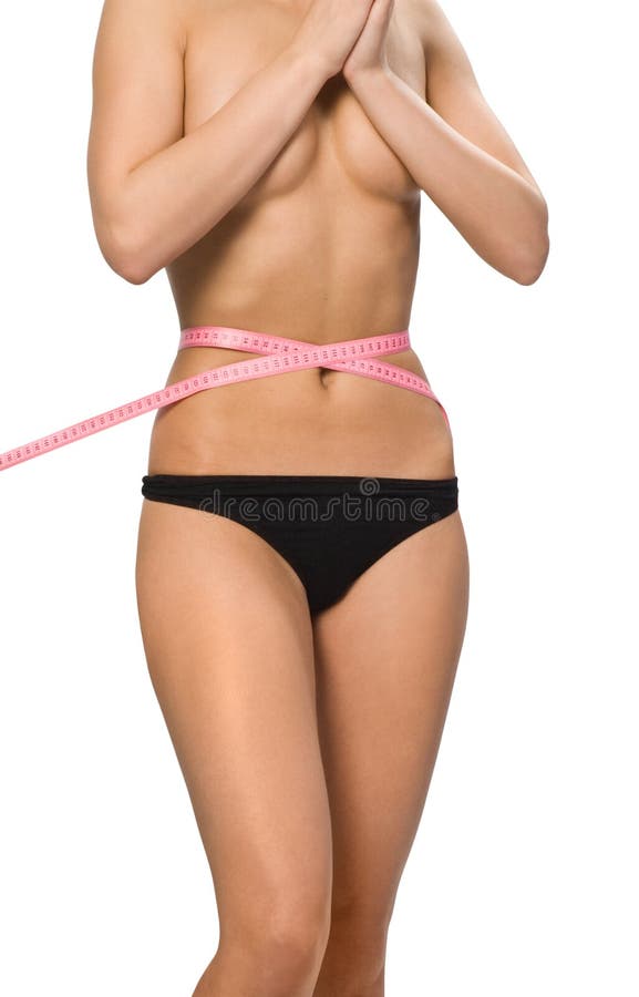 Slim waist. Girl s torso stock image. Image of cellulite - 17524743