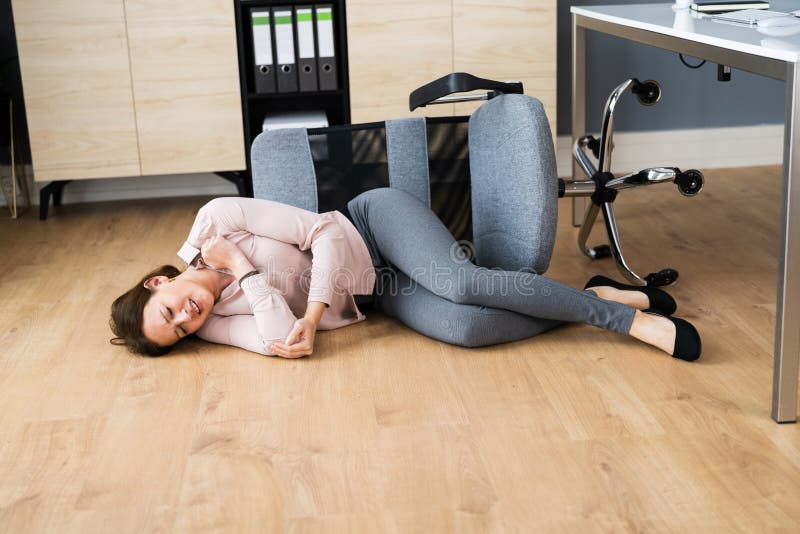 Slip Fall Office Chair Accident