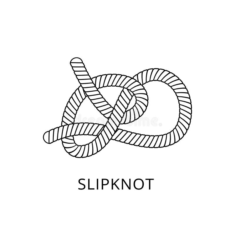 Double Overhand Stopper Knot Stock Illustrations – 5 Double