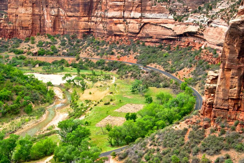 Slopes of Zion Canyon