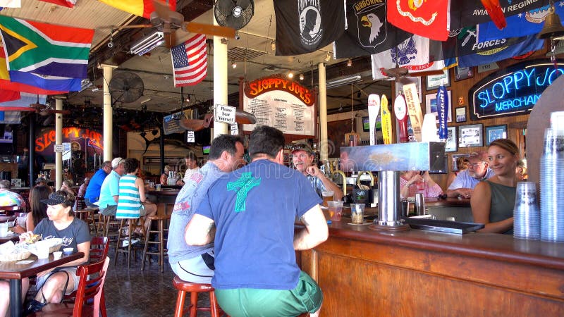 Sloppy Joe Bar in Key West - KEY WEST, USA - APRIL 12, 2016 Editorial ...