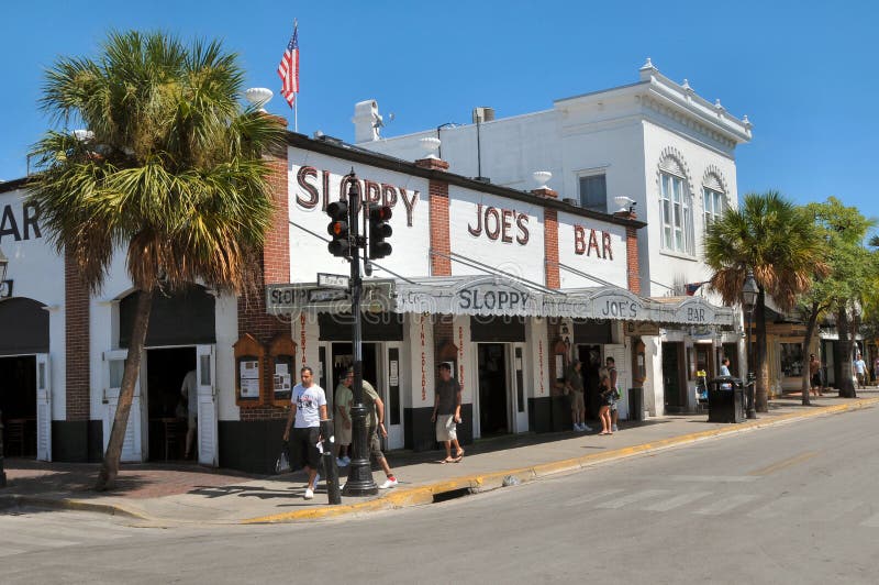 Sloppy Joe's Bar in Key West Florida royalty free stock photo Sloppy Joe's Bar in Key West Florida royalty free stock photo