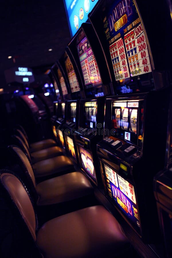 Slot casino stock image