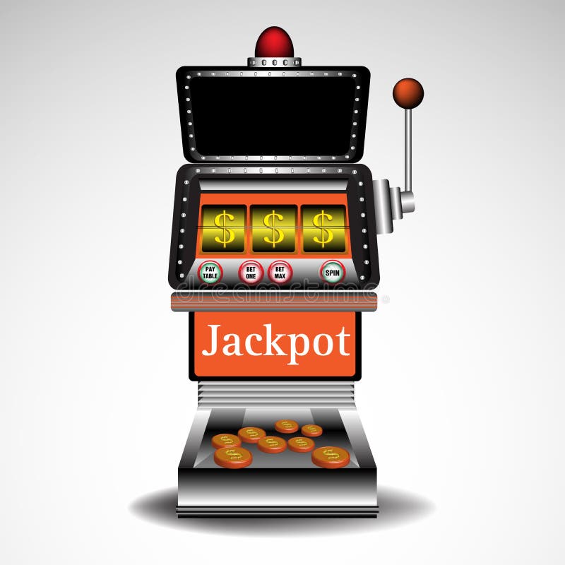 Casino slot machines stock vector. Illustration of chance 26686434