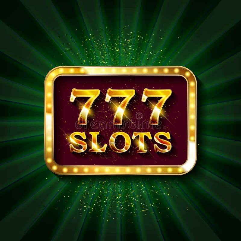 Slots 777 Banner, Golden Coins Jackpot, Casino 3d Cover, Slot Machines ...