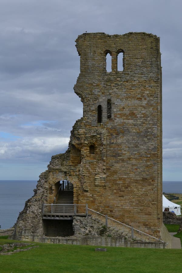 slott scarborough royaltyfri bild slott scarborough royaltyfri bild