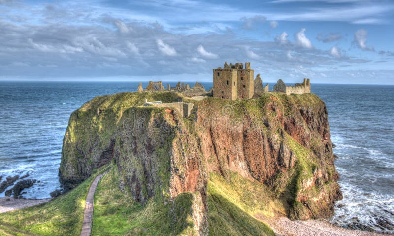 slottet dunnottar scotland stonehaven