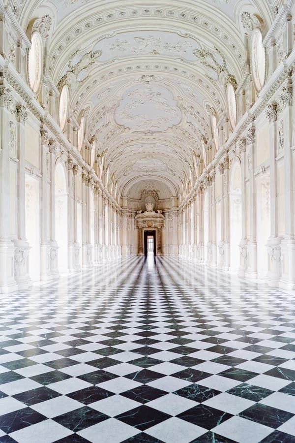 Slottkunglig personvenaria royaltyfri bild