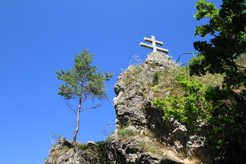 Slovenský kríž na Skalke Liptovský Hrádok