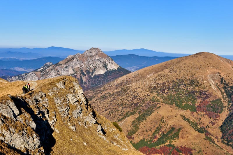 Slovak mountains landscape Mala Fatra