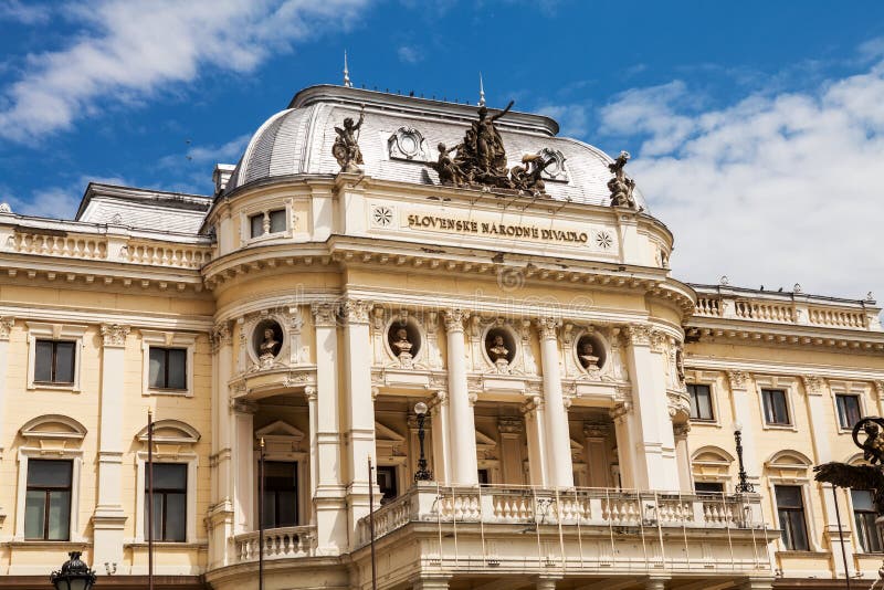 Slovak National Theater in Bratislava, Slovakia