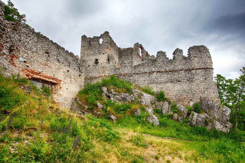 Slovakia castle Tematin