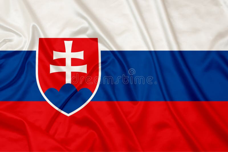 Slovakia Country Silk flag