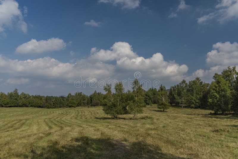 Slovakia karst in summer hot day