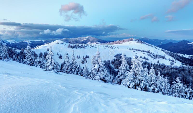 Slovakia ski resort at winter - Donovaly