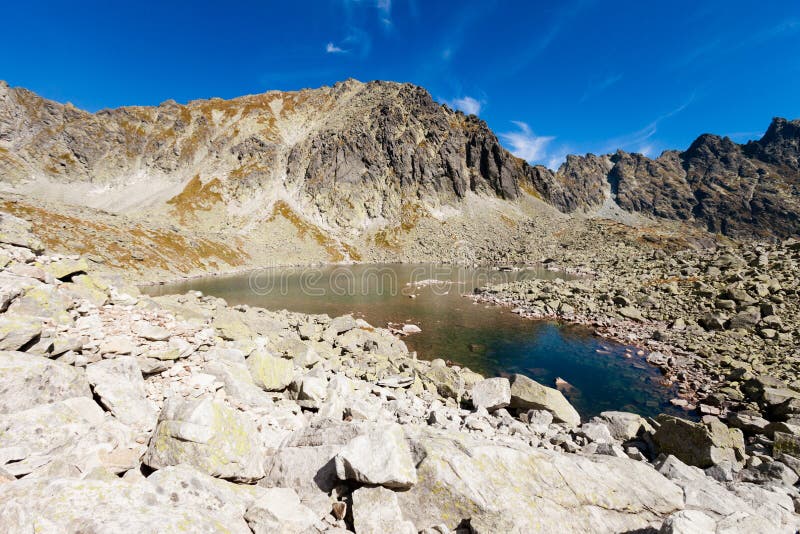 Slovenské Capie pleso Tatranská krajina