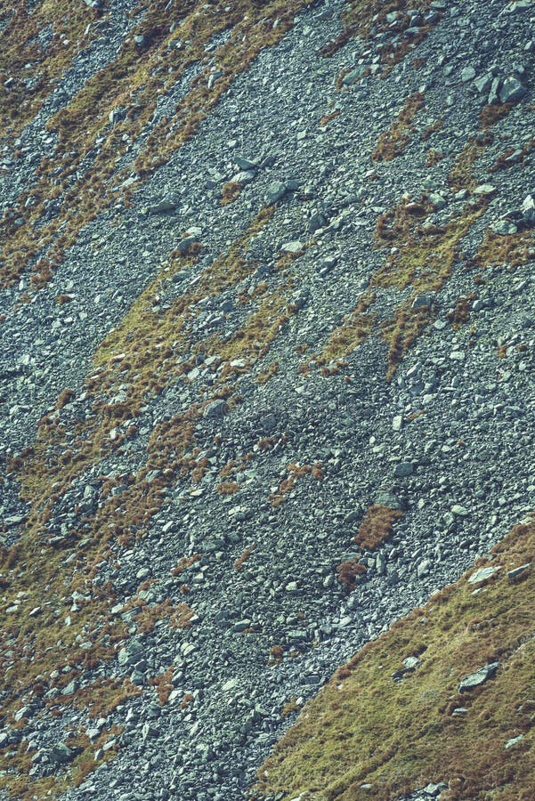 Slovakian carpathian mountains in autumn. rock textures on walls