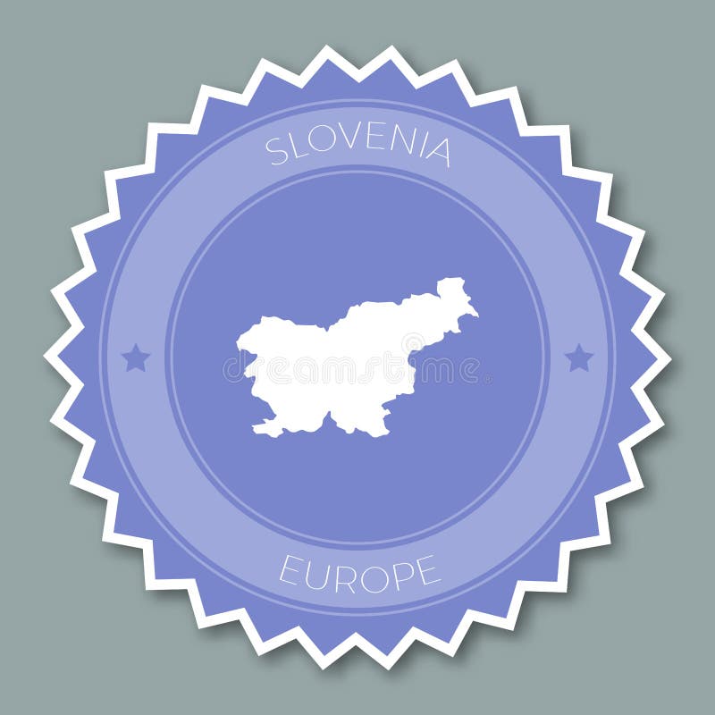 Slovinsko odznak byt dizajn.