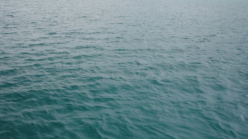 Slow motion indian ocean surface form a boat stock video footage
