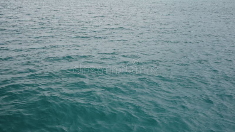 Slow motion indian ocean surface form a boat stock video footage