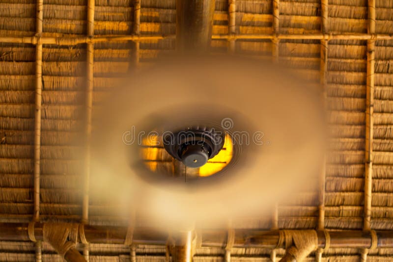 Slow movement of the fan stock image. Image of home, slow 24594817