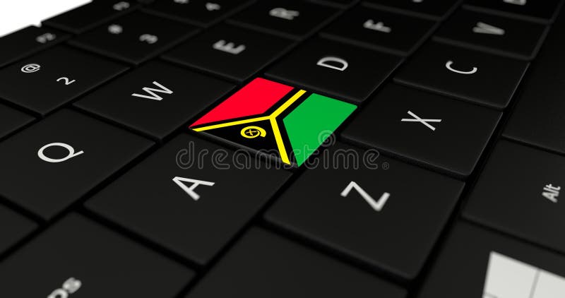 Sluit omhoog van de knoop van Vanuatu vector illustratie Sluit omhoog van de knoop van Vanuatu vector illustratie