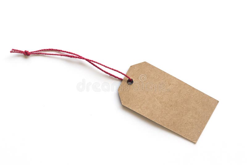 Sluit omhoog van prijsetiket geïsoleerde witte achtergrond stock afbeeldingen Sluit omhoog van prijsetiket geïsoleerde witte achtergrond stock afbeeldingen
