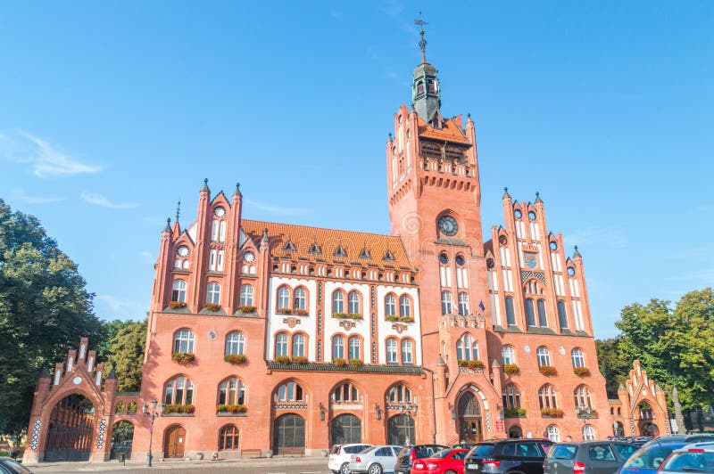 Town Hall in Slupsk editorial image. Image of ancient 206582555