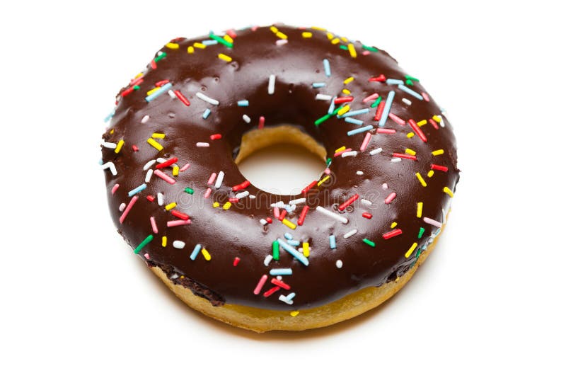 Smaklig chokladmunk royaltyfri bild