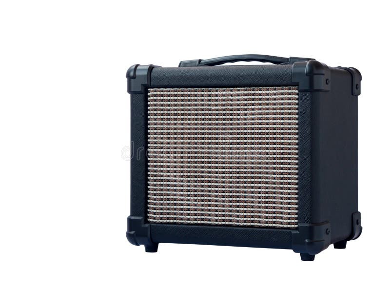 Small Acoustic Guitar Amplifier Stock Photo Image of musical, knob