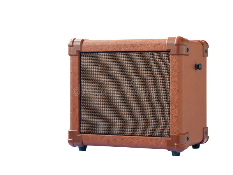 Small Acoustic Guitar Amplifier Stock Photo Image of bass, power