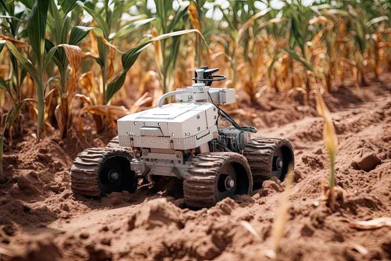 Small AI Robot Drone is Working in a Corn Field Farm, for Agriculture ... Circuit Diagram