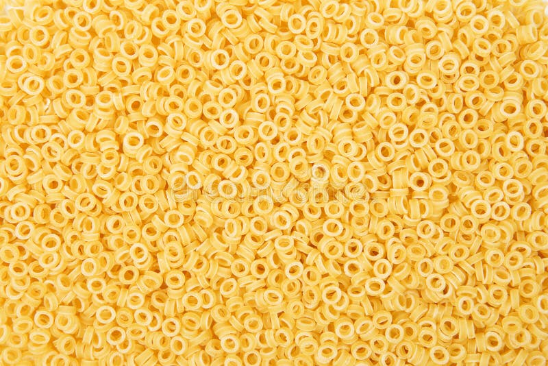 Small Anellini Pasta Rings. Stock Photo Image of abstract, pile 80747142