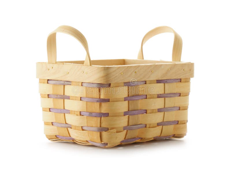 Small basket stock photo. Image of wicker, woven, single 2400784