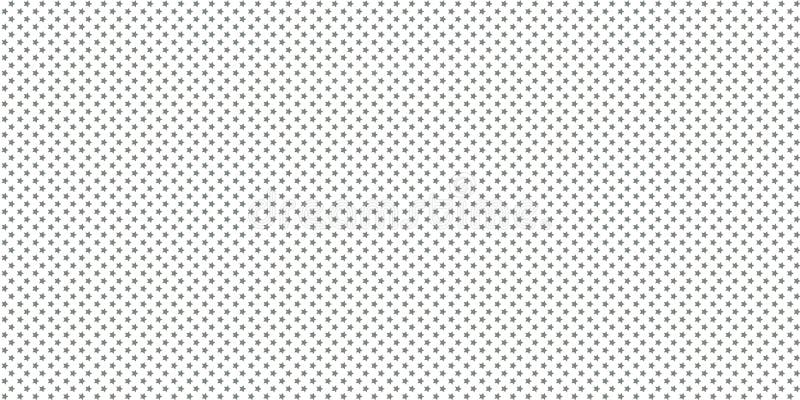 Small Black Stars on White Background Stock Illustration - Illustration