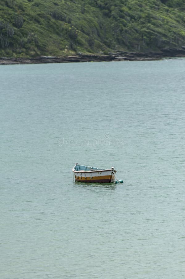 Boat Near Beach In Buzios, Brazil Stock Image - Image of 