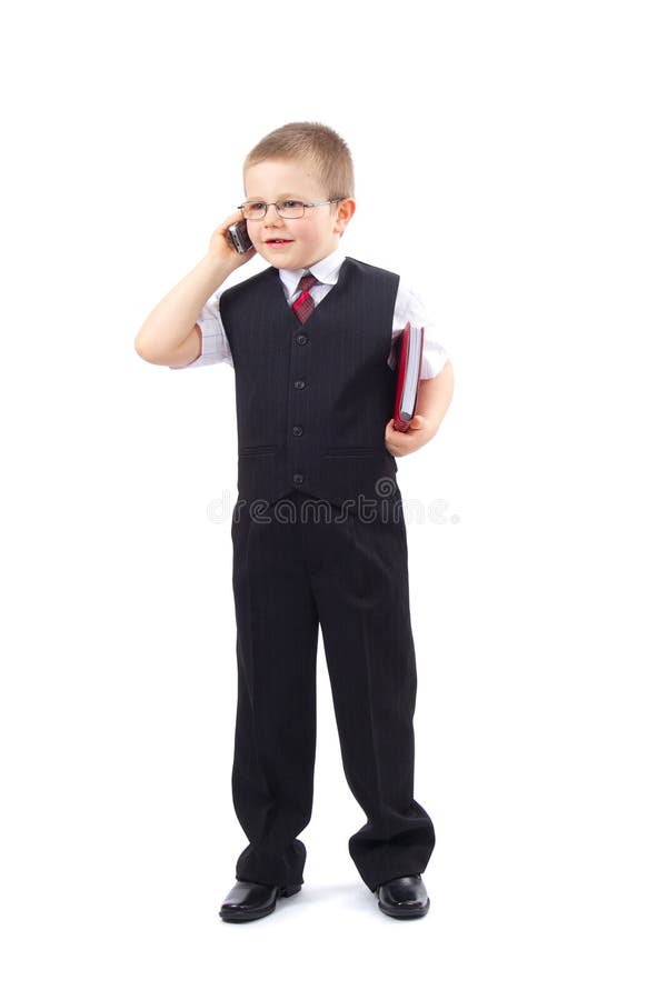 Small Boy - Businessman