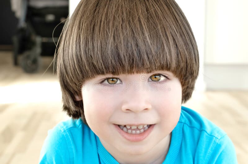 Small Boy with Long Hair is Smiling Stock Photo - Image of preschool, little: 142262526 Small Boy with Long Hair is Smiling Stock Photo - Image of preschool, little: 142262526