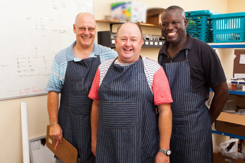 Small business owner stock images