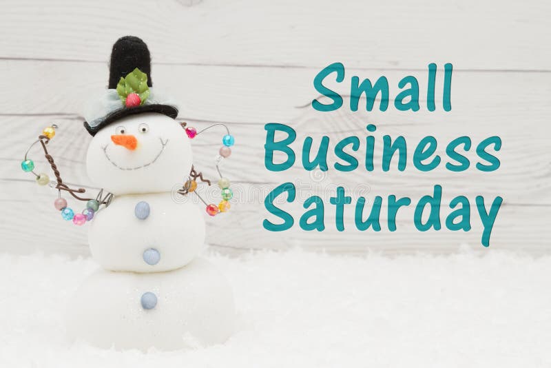 Small Business Saturday message