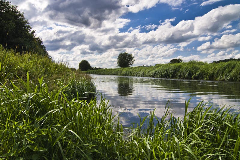 Small Canal stock photo. Image of nature, outdoor, scene - 20443072